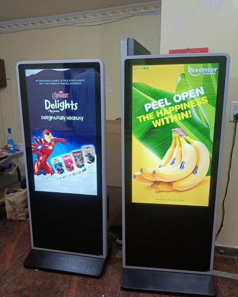 Digital Standee Stand on Rent