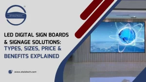 LED Digital Sign Boards & Signage Solutions Types, Sizes, Price & Benefits Explained