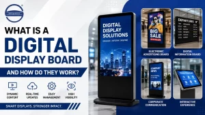 Read more about the article What is a Digital Display Board and How Do They Work?