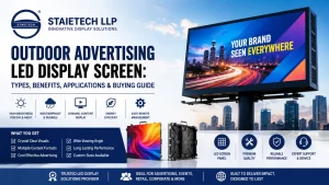 Read more about the article Outdoor Advertising LED Display Screen: Types, Benefits, Applications & Buying Guide