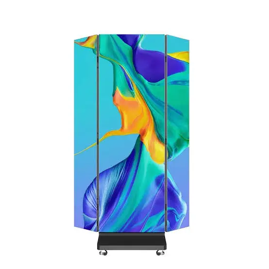 Tri Fold LED Standee On Rent