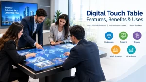 Read more about the article Digital Touch Table: Features, Benefits, Applications and Buying Guide
